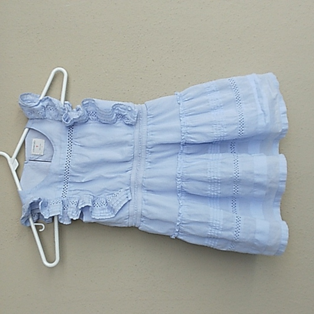 J.Crew Tiered And Embroidered Dress Size 5